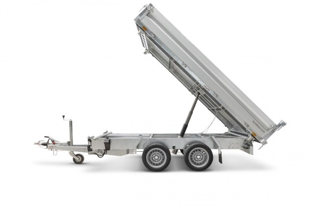 Humbaur 3-Seitenkipper HTK 2700.27 Alu, 2670 x 1500 x 350 mm, 2,7 to. - Reboque basculante: foto 2 Humbaur 3-Seitenkipper HTK 2700.27 Alu, 2670 x 1500 x 350 mm, 2,7 to. - Reboque basculante: foto 2