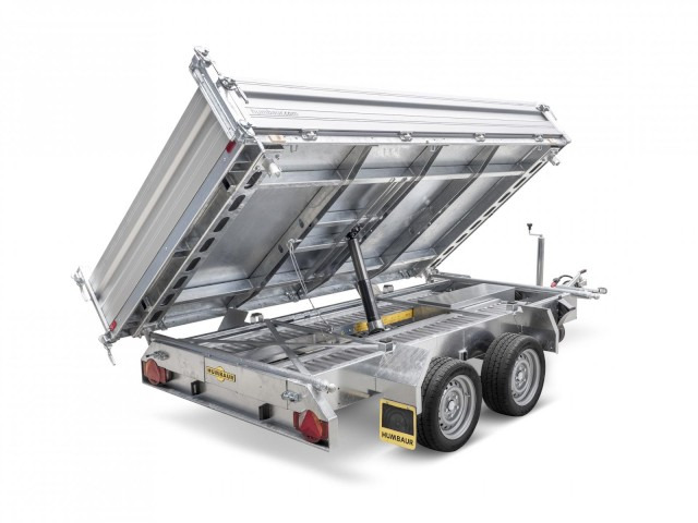 Humbaur 3-Seitenkipper HTK 2700.27 Alu, 2670 x 1500 x 350 mm, 2,7 to. - Reboque basculante: foto 1 Humbaur 3-Seitenkipper HTK 2700.27 Alu, 2670 x 1500 x 350 mm, 2,7 to. - Reboque basculante: foto 1