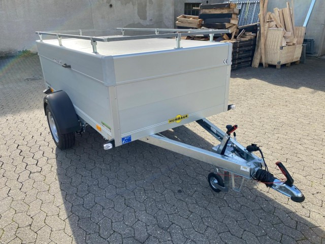 Humbaur HA 132513-5 mit Holz-Alu Deckel mit Reling 1300 kg, 2510 x 1310 x 500mm, 100 km/h - Reboque para carros: foto 3 Humbaur HA 132513-5 mit Holz-Alu Deckel mit Reling 1300 kg, 2510 x 1310 x 500mm, 100 km/h - Reboque para carros: foto 3