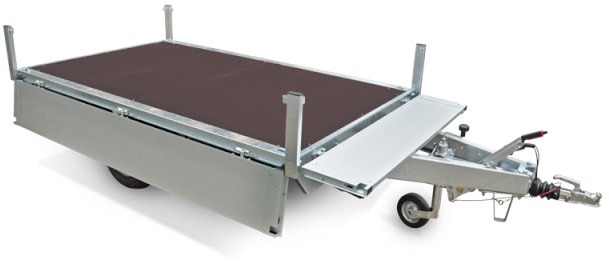 Humbaur HU 752314 Hochlader 750 kg, 2300 x 1400 x 300mm - Reboque para carros: foto 3 Humbaur HU 752314 Hochlader 750 kg, 2300 x 1400 x 300mm - Reboque para carros: foto 3