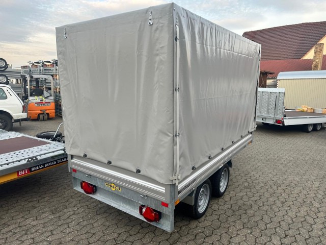 Humbaur HUK 272715 Heckkipper 2,7 t. mit Hochplane 2680 x 1500 x 300mm - Reboque basculante: foto 5 Humbaur HUK 272715 Heckkipper 2,7 t. mit Hochplane 2680 x 1500 x 300mm - Reboque basculante: foto 5