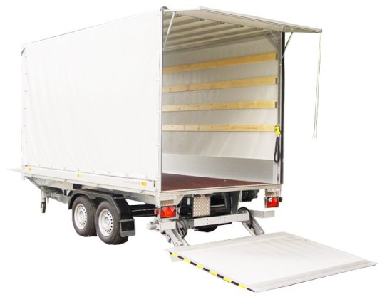 Humbaur Hebebühnenanhänger HK 35 45 22 V-Deichsel, 3,5 to. 4180 x 2135 x 2085 mm - Reboque furgão: foto 2 Humbaur Hebebühnenanhänger HK 35 45 22 V-Deichsel, 3,5 to. 4180 x 2135 x 2085 mm - Reboque furgão: foto 2