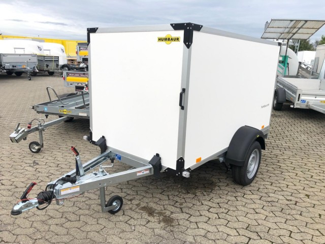 Humbaur Koffer HK 132513-13P, 100 km/h 1,3 t. 2510 x 1310 x 1400 mm - Reboque furgão: foto 1 Humbaur Koffer HK 132513-13P, 100 km/h 1,3 t. 2510 x 1310 x 1400 mm - Reboque furgão: foto 1