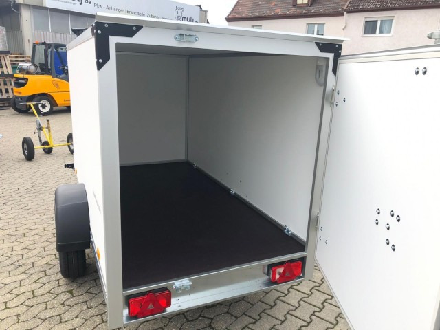 Humbaur Koffer HK 132513-13P, 100 km/h 1,3 t. 2510 x 1310 x 1400 mm - Reboque furgão: foto 5 Humbaur Koffer HK 132513-13P, 100 km/h 1,3 t. 2510 x 1310 x 1400 mm - Reboque furgão: foto 5