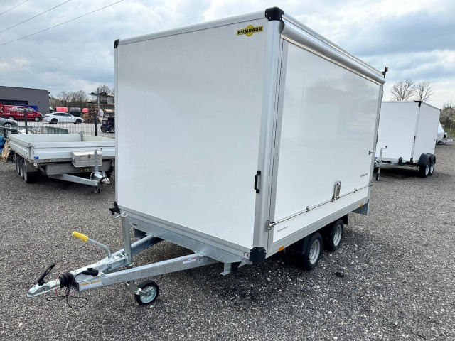 Humbaur Koffer HKN 25 32 21-20 PF30, 2,5 to. Verkaufsklappe 3185x2030x1885 mm - Reboque furgão: foto 3 Humbaur Koffer HKN 25 32 21-20 PF30, 2,5 to. Verkaufsklappe 3185x2030x1885 mm - Reboque furgão: foto 3