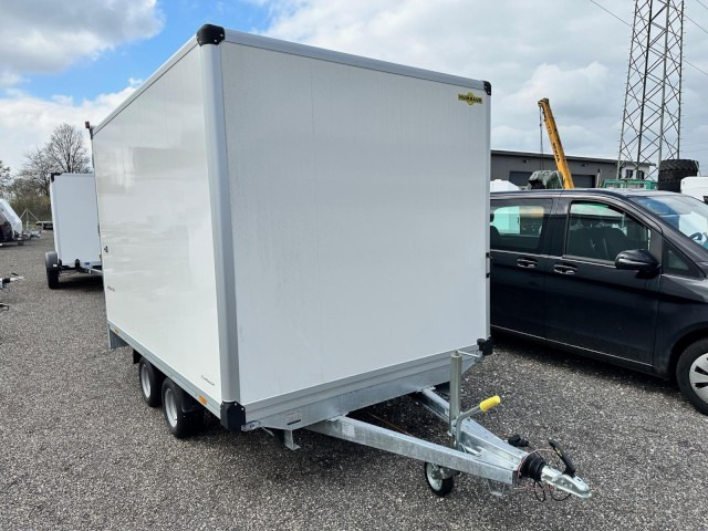 Humbaur Koffer HKN 25 32 21-20 PF30, 2,5 to. Verkaufsklappe 3185x2030x1885 mm - Reboque furgão: foto 2 Humbaur Koffer HKN 25 32 21-20 PF30, 2,5 to. Verkaufsklappe 3185x2030x1885 mm - Reboque furgão: foto 2