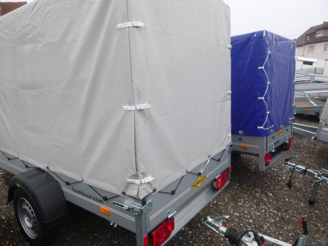 Humbaur Startrailer H752513 Alu mit Hochplane 150 cm, 251x131x30cm - Reboque para carros: foto 3 Humbaur Startrailer H752513 Alu mit Hochplane 150 cm, 251x131x30cm - Reboque para carros: foto 3