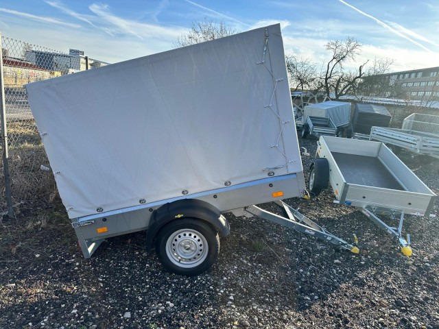 Humbaur Steely DK kippbar Tieflader mit Hochplane 140cm, 750 kg, 2050 x 1095 x 300 mm - Reboque para carros: foto 3 Humbaur Steely DK kippbar Tieflader mit Hochplane 140cm, 750 kg, 2050 x 1095 x 300 mm - Reboque para carros: foto 3