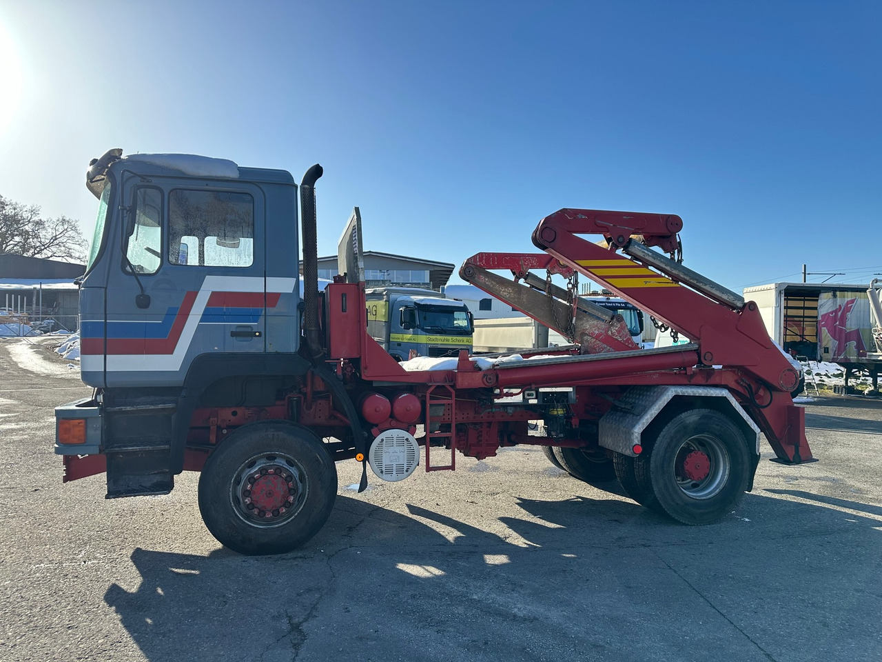 Caminhão multibenne MAN 19.362 FA 4x4 Top zustand: foto 10