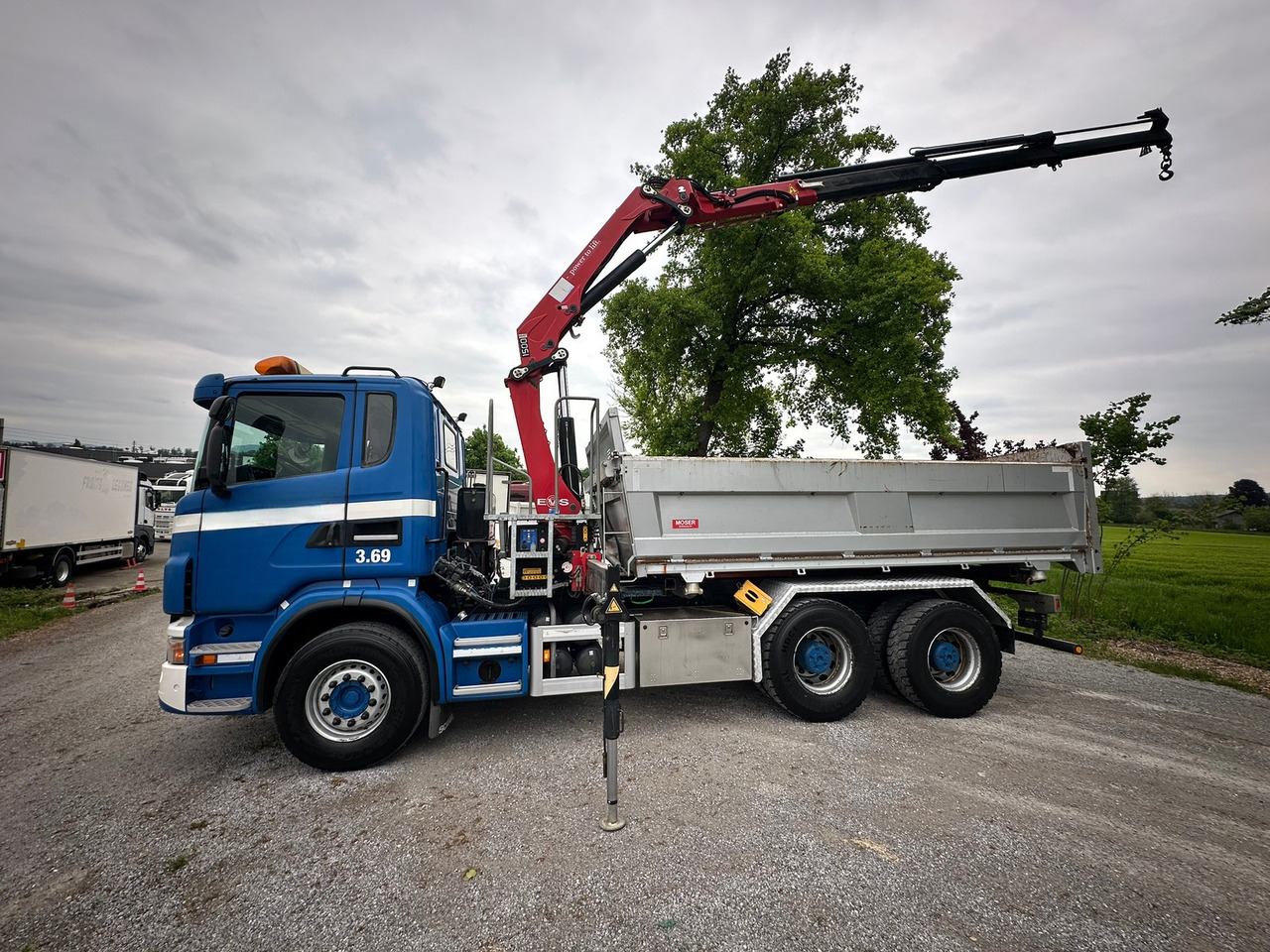 SCANIA G440 6x4 Kran+Kipper ORG-km 57.000 - Caminhão basculante, Caminhão grua: foto 4 SCANIA G440 6x4 Kran+Kipper ORG-km 57.000 - Caminhão basculante, Caminhão grua: foto 4