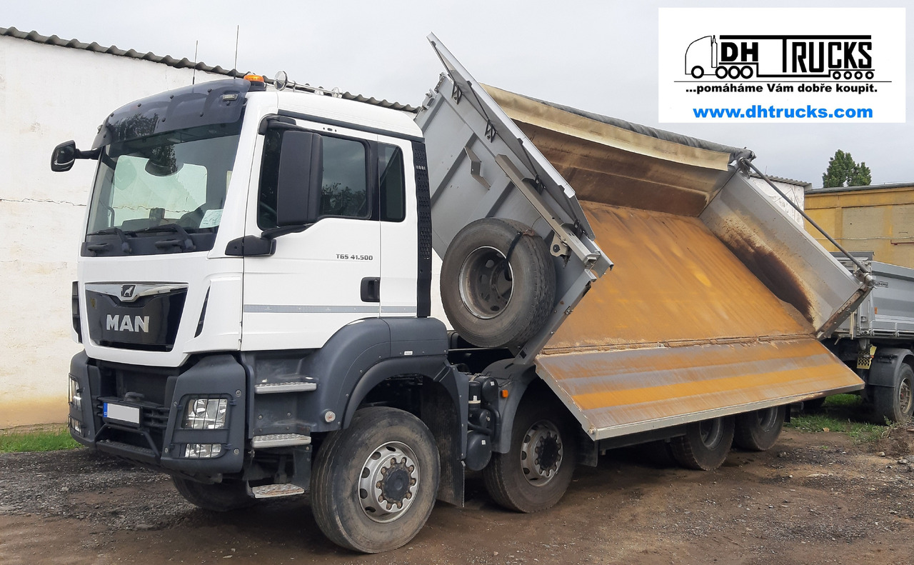 MAN TGS 41.500 8x6 BB MEILLER S3 BORDMATIC / TAŽNÉ * AHK 36.000 kg / souprava * Zug 60.000 kg - Caminhão basculante: foto 1 MAN TGS 41.500 8x6 BB MEILLER S3 BORDMATIC / TAŽNÉ * AHK 36.000 kg / souprava * Zug 60.000 kg - Caminhão basculante: foto 1
