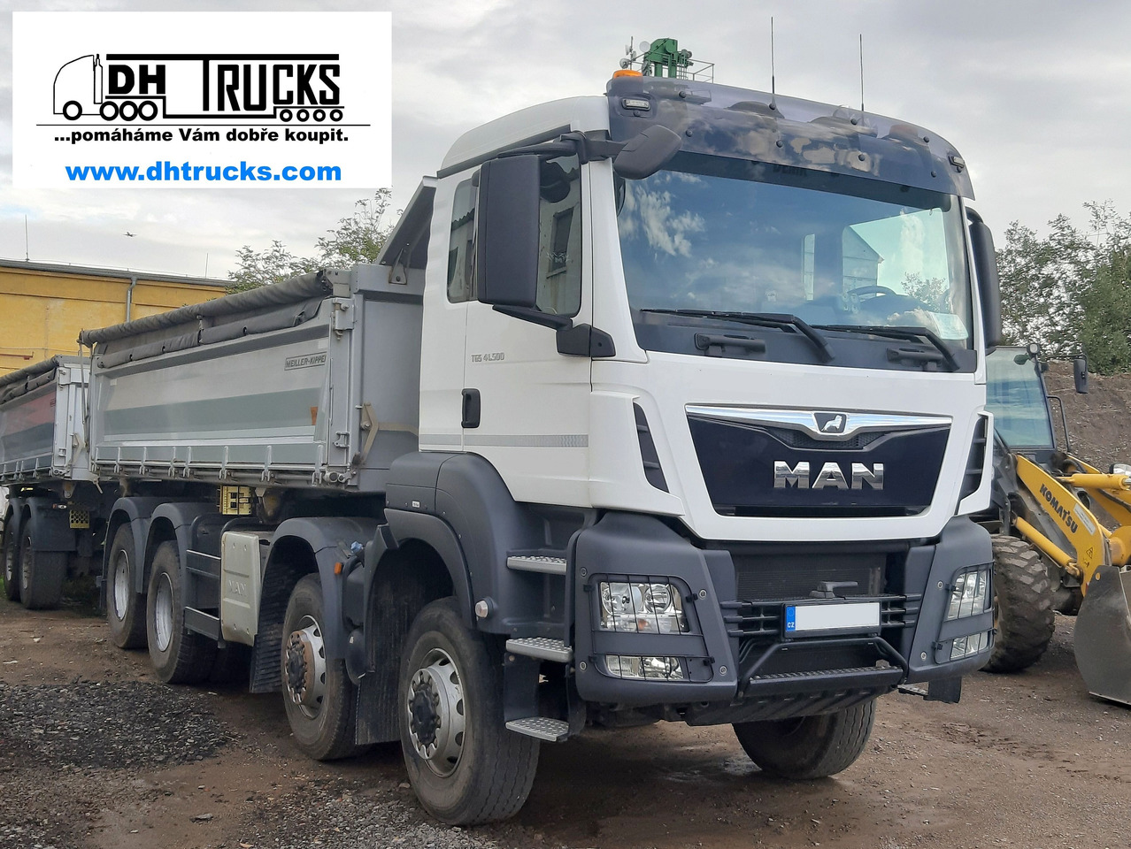 MAN TGS 41.500 8x6 BB MEILLER S3 BORDMATIC / TAŽNÉ * AHK 36.000 kg / souprava * Zug 60.000 kg - Caminhão basculante: foto 4 MAN TGS 41.500 8x6 BB MEILLER S3 BORDMATIC / TAŽNÉ * AHK 36.000 kg / souprava * Zug 60.000 kg - Caminhão basculante: foto 4