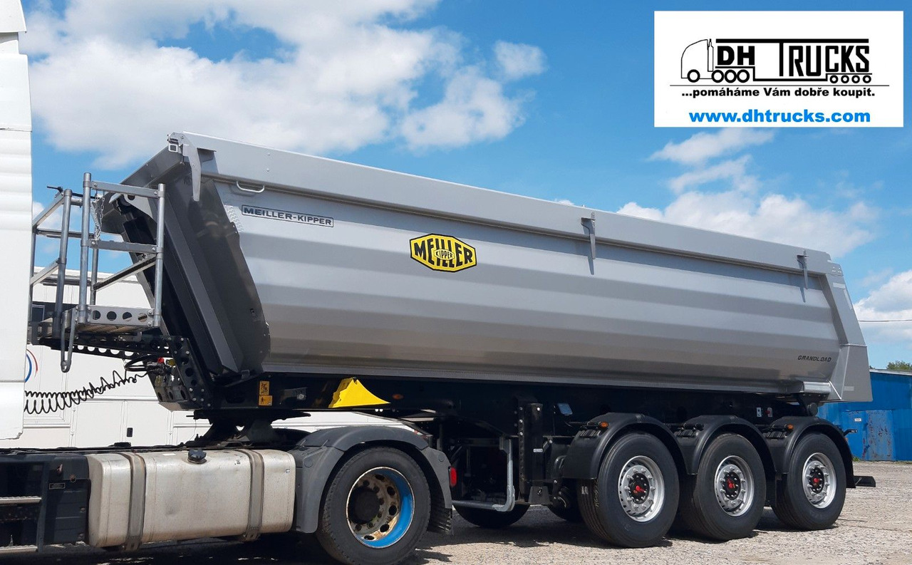Meiller 26 m3 / 2x LIFT / FERTIGERBREMSE / SmartBoard - Semireboque basculante: foto 1 Meiller 26 m3 / 2x LIFT / FERTIGERBREMSE / SmartBoard - Semireboque basculante: foto 1