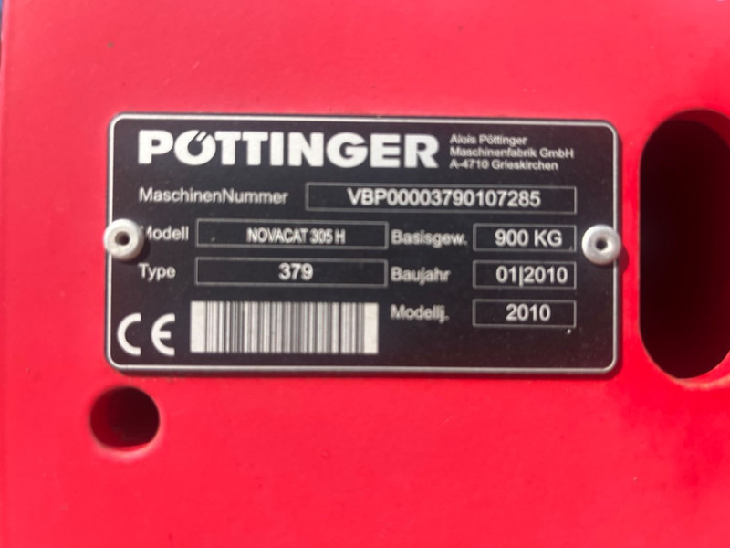 Pottinger NOVACAT 305 H - Gadanheira: foto 5 Pottinger NOVACAT 305 H - Gadanheira: foto 5