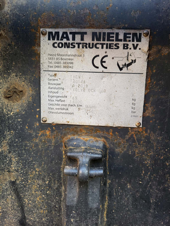 1500 mm Verachtert CW10 for 5-8 ton excavators - Balde escavadora: foto 4 1500 mm Verachtert CW10 for 5-8 ton excavators - Balde escavadora: foto 4