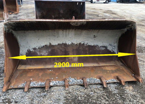 Caterpillar loader bucket 2900 mm - Balde para carregadeiras: foto 1 Caterpillar loader bucket 2900 mm - Balde para carregadeiras: foto 1