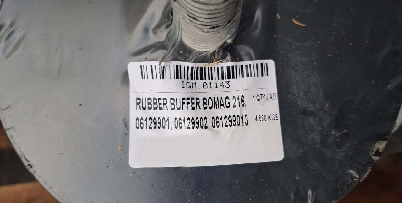 Rubber buffer for BOMAG compactors - Peça de reposição de Compactador: foto 5 Rubber buffer for BOMAG compactors - Peça de reposição de Compactador: foto 5