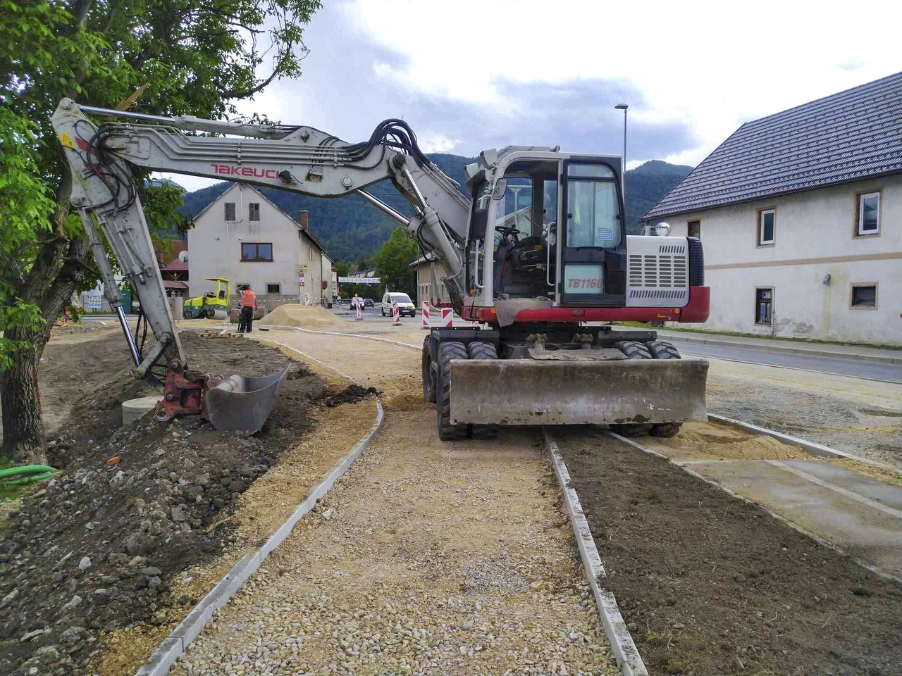 Takeuchi TB1160W - Escavadeira de rodas: foto 1 Takeuchi TB1160W - Escavadeira de rodas: foto 1