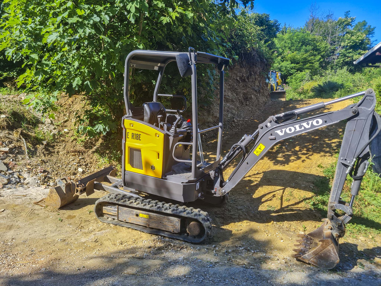 VOLVO ECR18E - Mini escavadeira: foto 4 VOLVO ECR18E - Mini escavadeira: foto 4