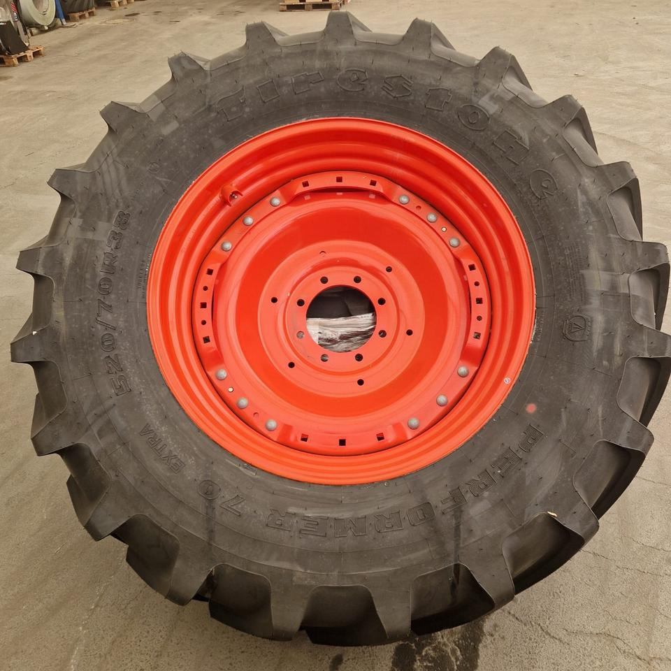 Reifen Räder Firestone 520/70R38 Performer 70 extra 150D 147E - Jantes e pneus: foto 2 Reifen Räder Firestone 520/70R38 Performer 70 extra 150D 147E - Jantes e pneus: foto 2