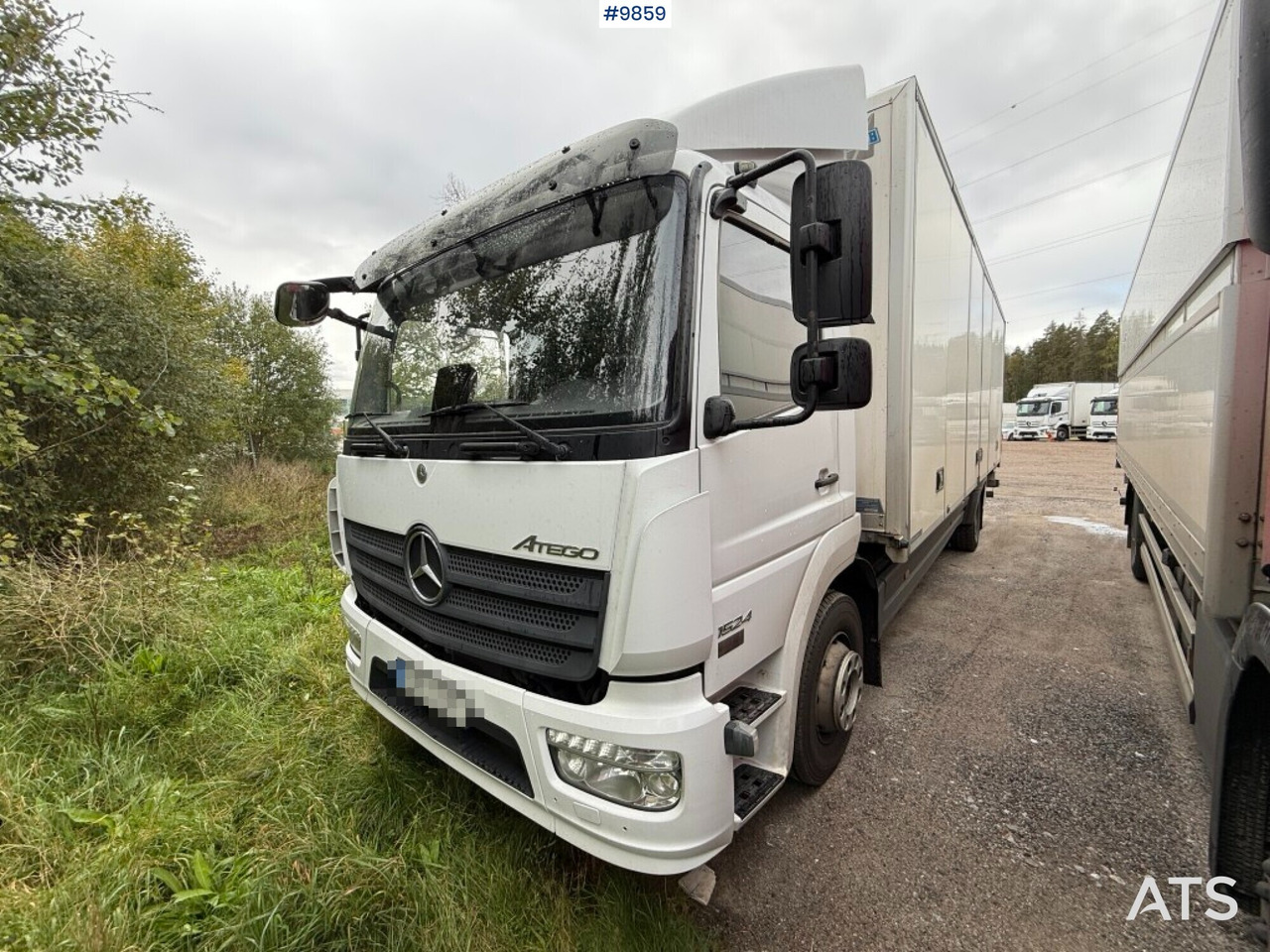 Box Truck Mercedes Benz Atego 1524 with openable side - Caminhão furgão: foto 1 Box Truck Mercedes Benz Atego 1524 with openable side - Caminhão furgão: foto 1