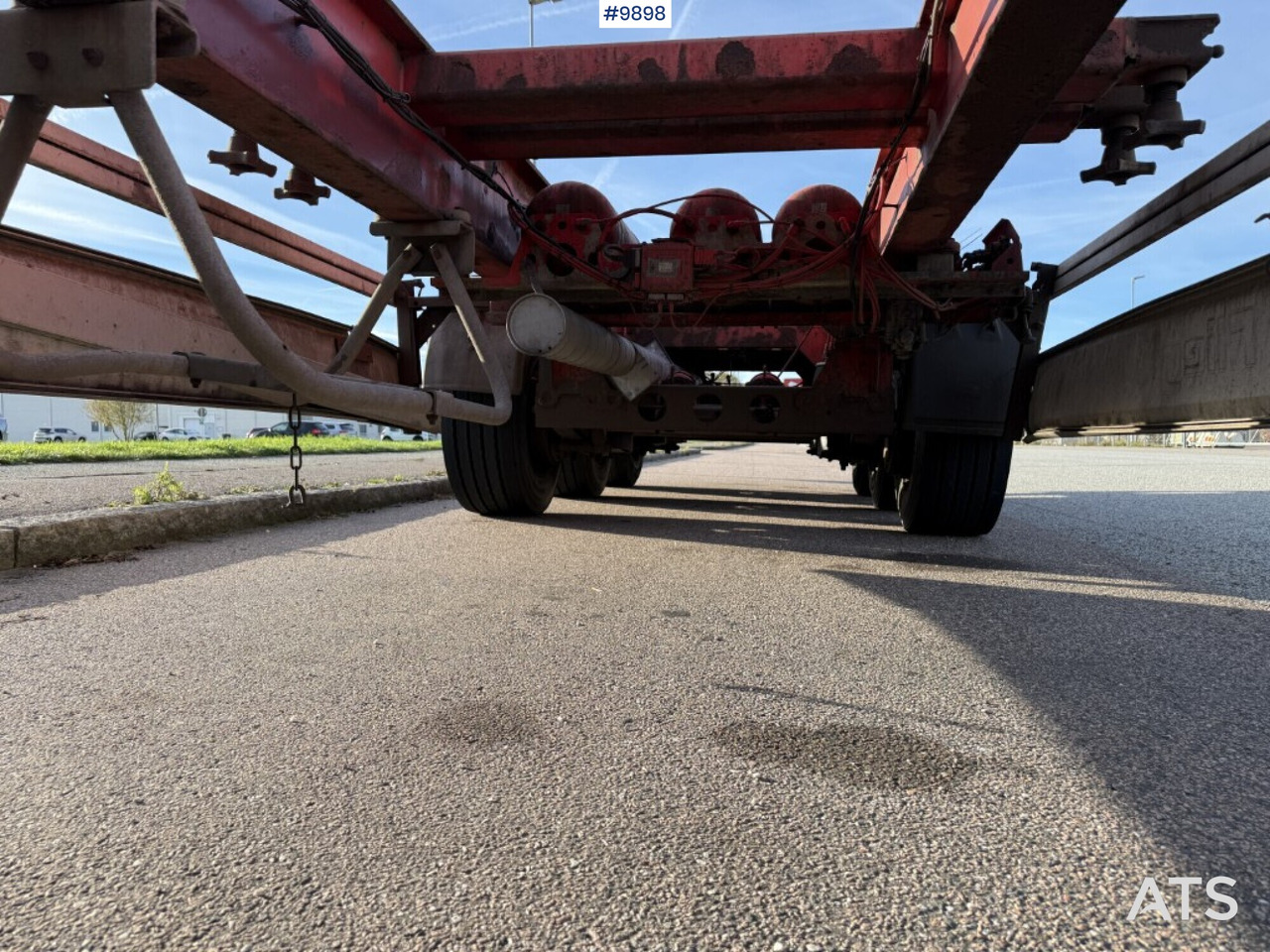 Semireboque transportador de contêineres/ Caixa móvel Container chassis Fliegl SDS 400: foto 16 Semireboque transportador de contêineres/ Caixa móvel Container chassis Fliegl SDS 400: foto 16