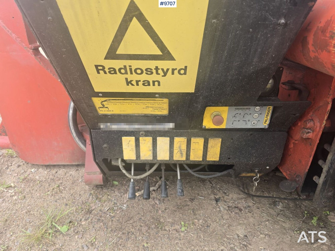 Crane flatbed Palfinger 21 t/m - Carroçaria de caixa aberta: foto 5 Crane flatbed Palfinger 21 t/m - Carroçaria de caixa aberta: foto 5