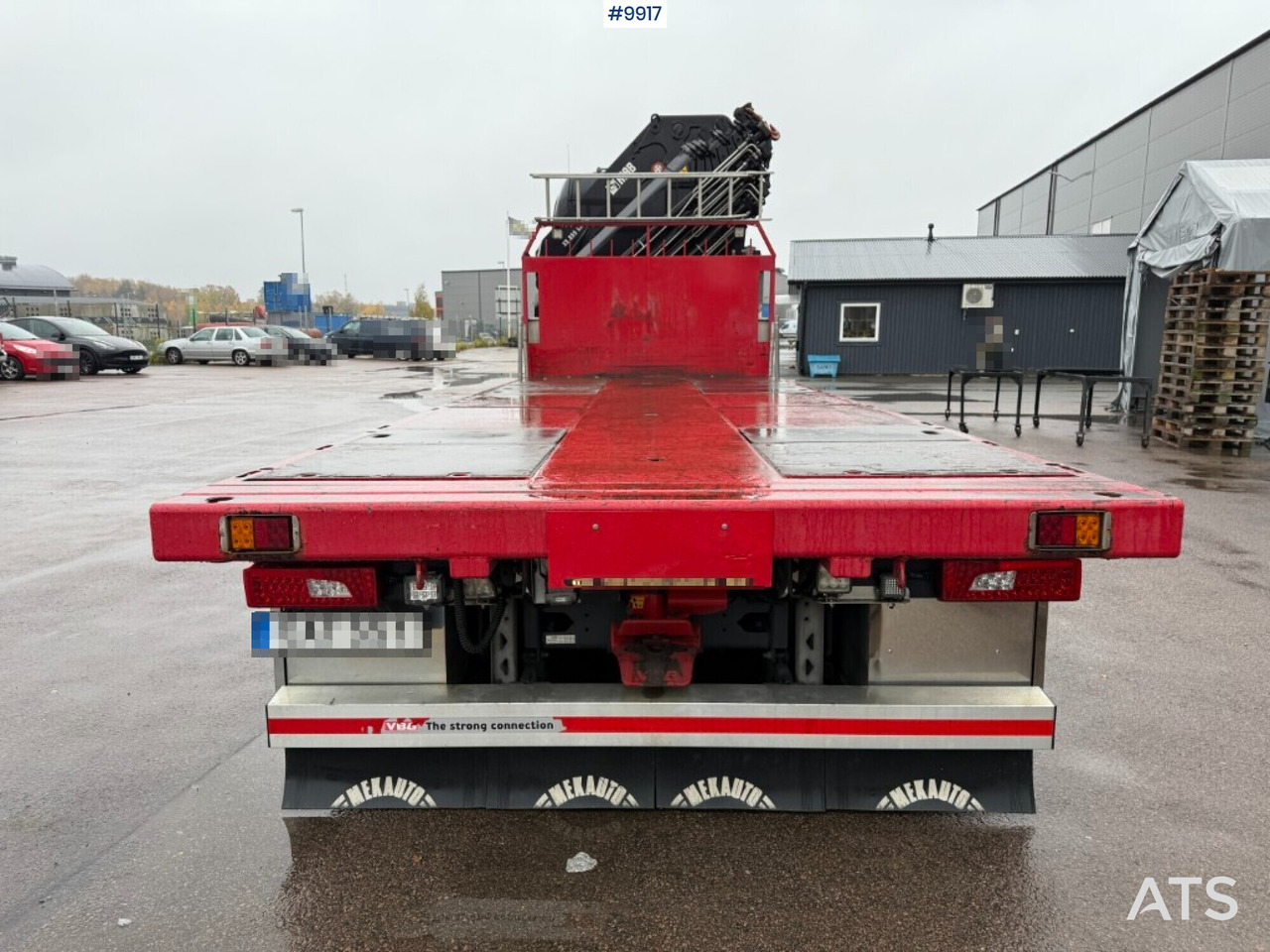 Crane truck/Flatbed truck Scania R520 8X2*6 HIAB XS 855E-8 HIPRO - Camião de caixa aberta/ Plataforma, Caminhão grua: foto 4 Crane truck/Flatbed truck Scania R520 8X2*6 HIAB XS 855E-8 HIPRO - Camião de caixa aberta/ Plataforma, Caminhão grua: foto 4