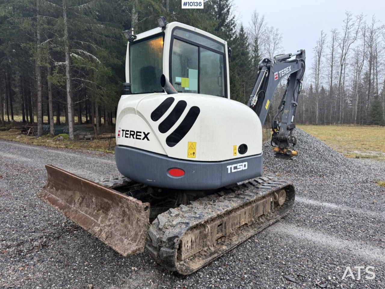 Crawler excavator Terex TC50 with rotor and tools - Escavadora de rastos: foto 3 Crawler excavator Terex TC50 with rotor and tools - Escavadora de rastos: foto 3