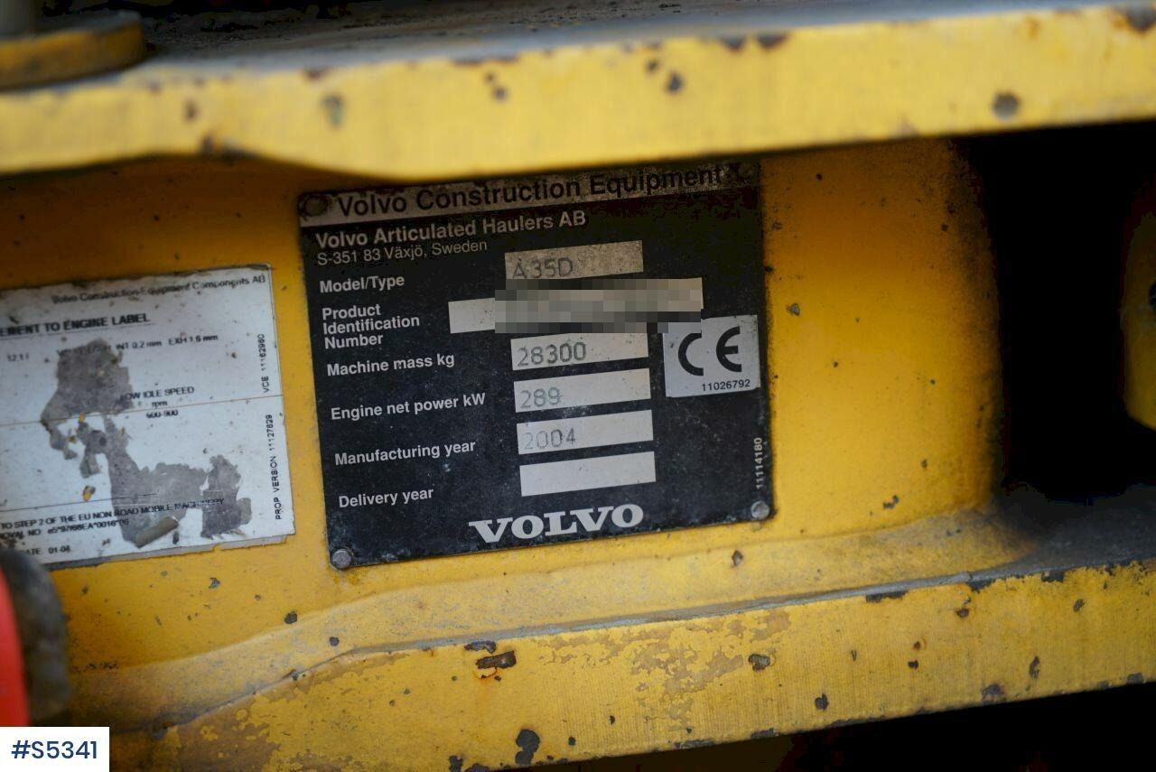 Dumper DUMPER Volvo A35D 6x6: foto 13