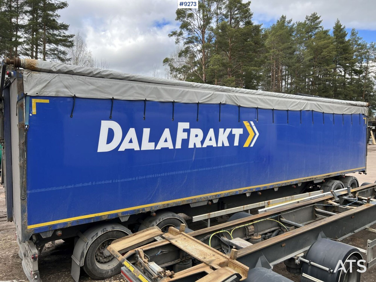 Reboque furgão EKSJÖVAGNEN FS 18-18 CHIPPER TRAILER: foto 17
