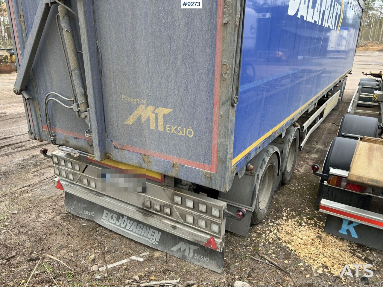 Reboque furgão EKSJÖVAGNEN FS 18-18 CHIPPER TRAILER: foto 7