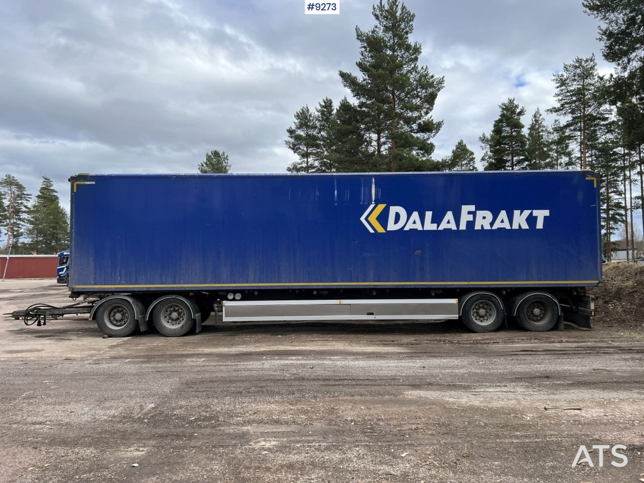 Reboque furgão EKSJÖVAGNEN FS 18-18 CHIPPER TRAILER: foto 9