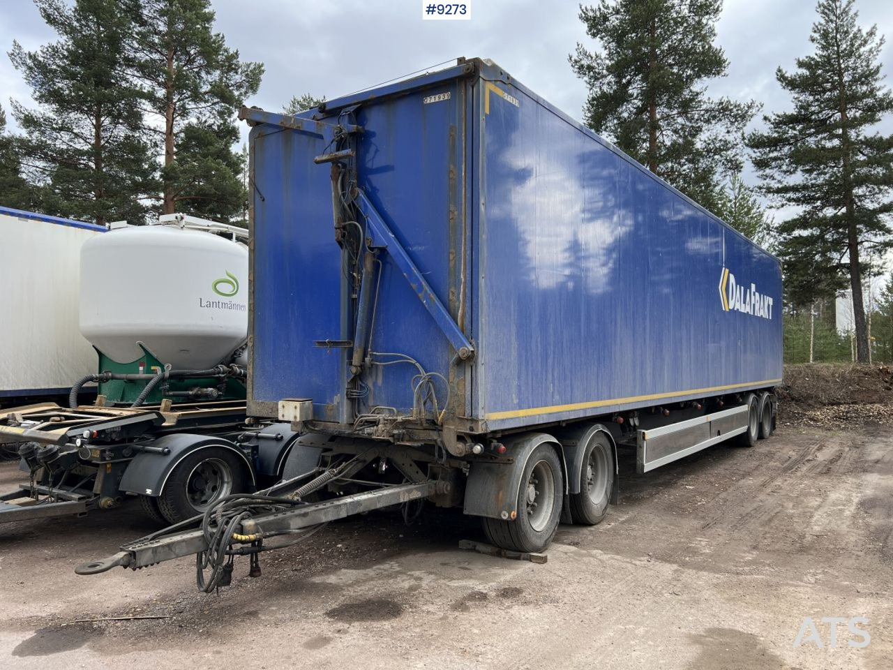 Reboque furgão EKSJÖVAGNEN FS 18-18 CHIPPER TRAILER: foto 8