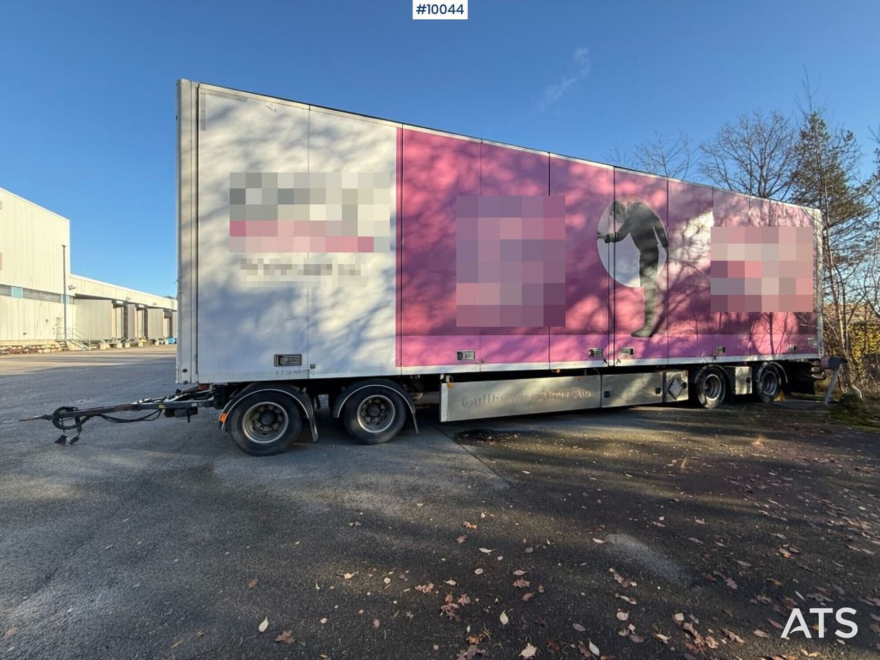 Ekeri S8-D cabinet trailer with opening side - Reboque furgão: foto 2 Ekeri S8-D cabinet trailer with opening side - Reboque furgão: foto 2