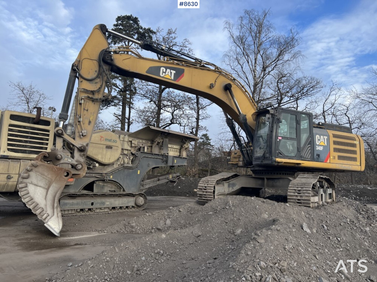 Excavator Cat 340F (SEE VIDEO) - Escavadora de rastos: foto 1 Excavator Cat 340F (SEE VIDEO) - Escavadora de rastos: foto 1