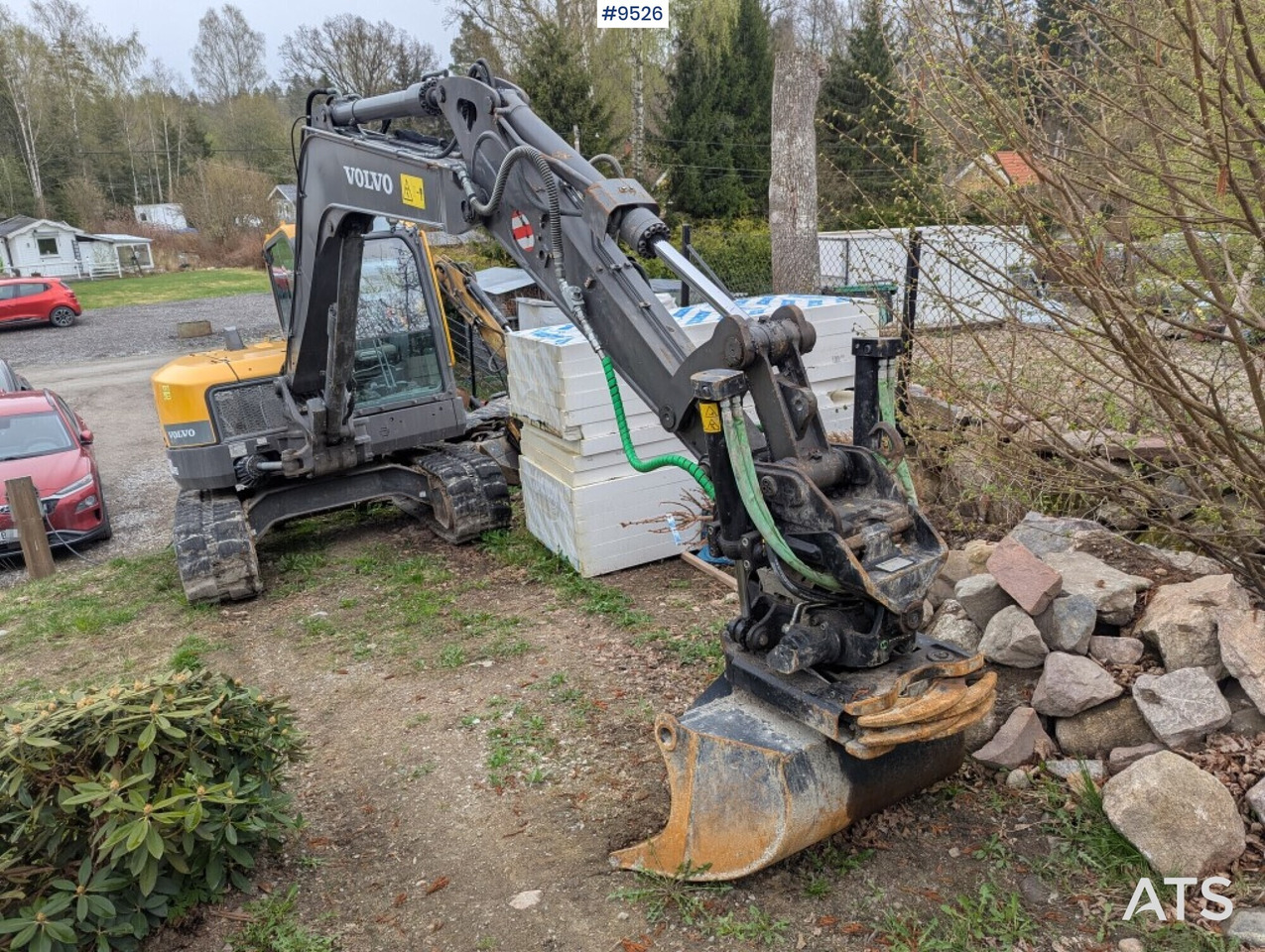 Excavator ECR88D PRO with Tiltrotator and Grader bucket - Escavadora de rastos: foto 4 Excavator ECR88D PRO with Tiltrotator and Grader bucket - Escavadora de rastos: foto 4
