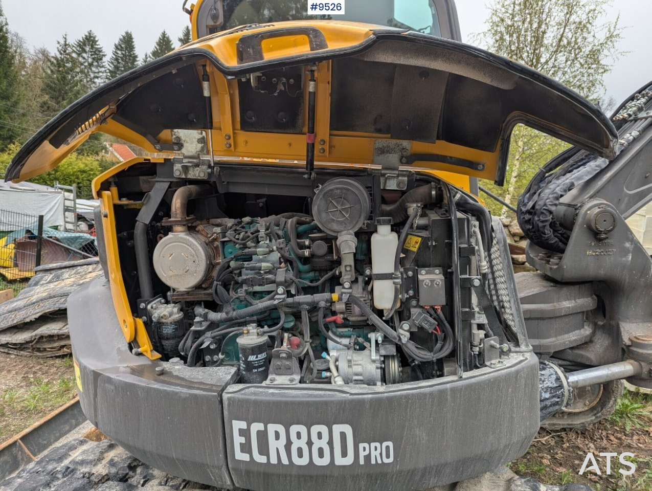 Excavator ECR88D PRO with Tiltrotator and Grader bucket - Escavadora de rastos: foto 5 Excavator ECR88D PRO with Tiltrotator and Grader bucket - Escavadora de rastos: foto 5