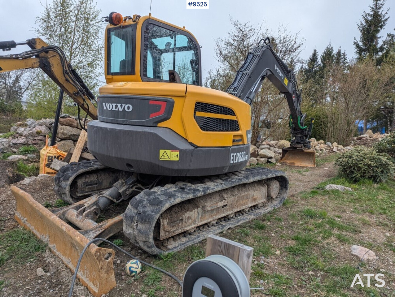 Excavator ECR88D PRO with Tiltrotator and Grader bucket - Escavadora de rastos: foto 3 Excavator ECR88D PRO with Tiltrotator and Grader bucket - Escavadora de rastos: foto 3