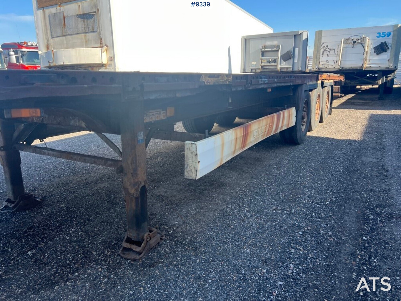 Semi-reboque plataforma/ Caixa aberta Flatbed - KRONE PROFI-LINER SD: foto 7