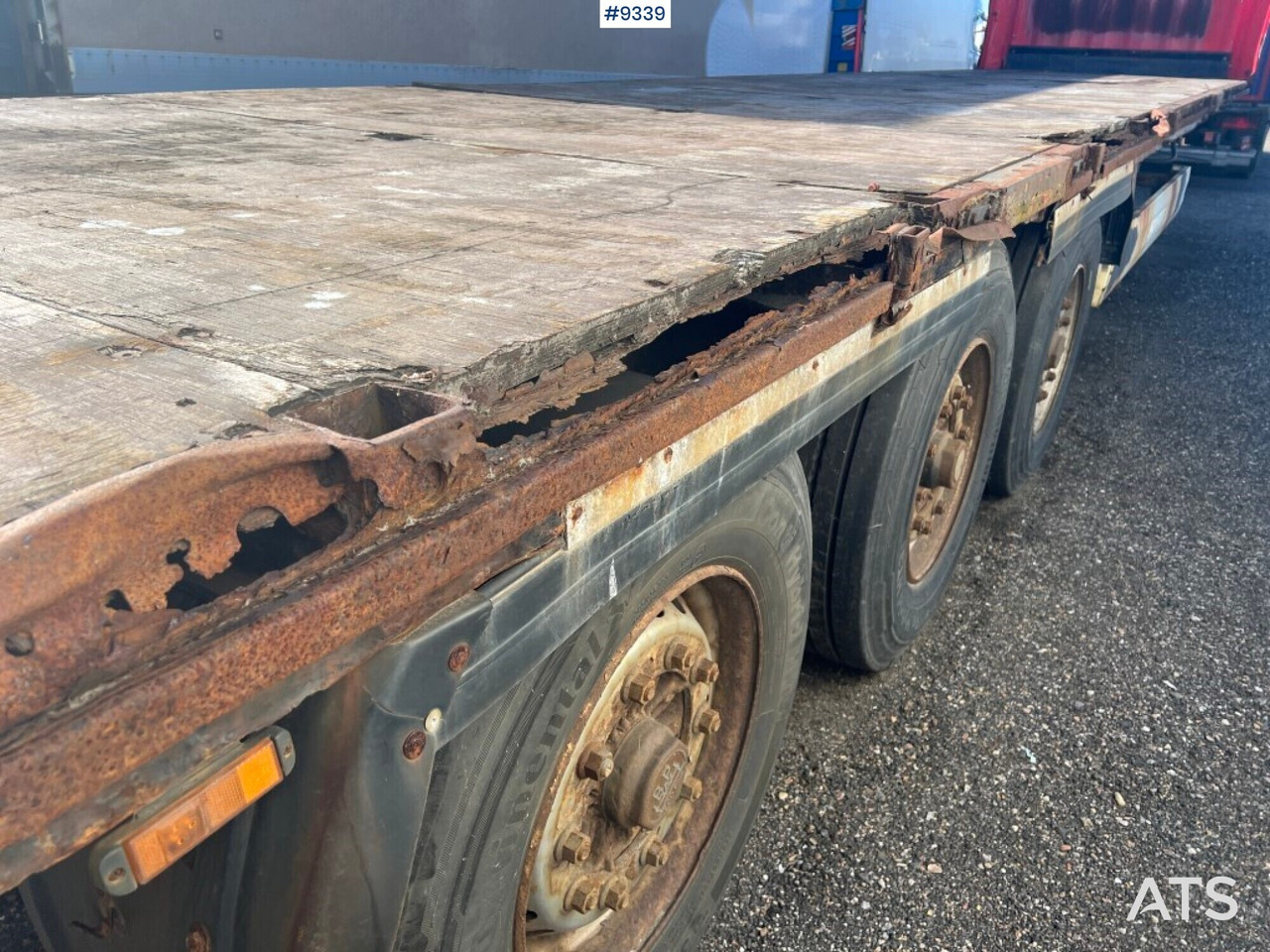 Semi-reboque plataforma/ Caixa aberta Flatbed - KRONE PROFI-LINER SD: foto 11