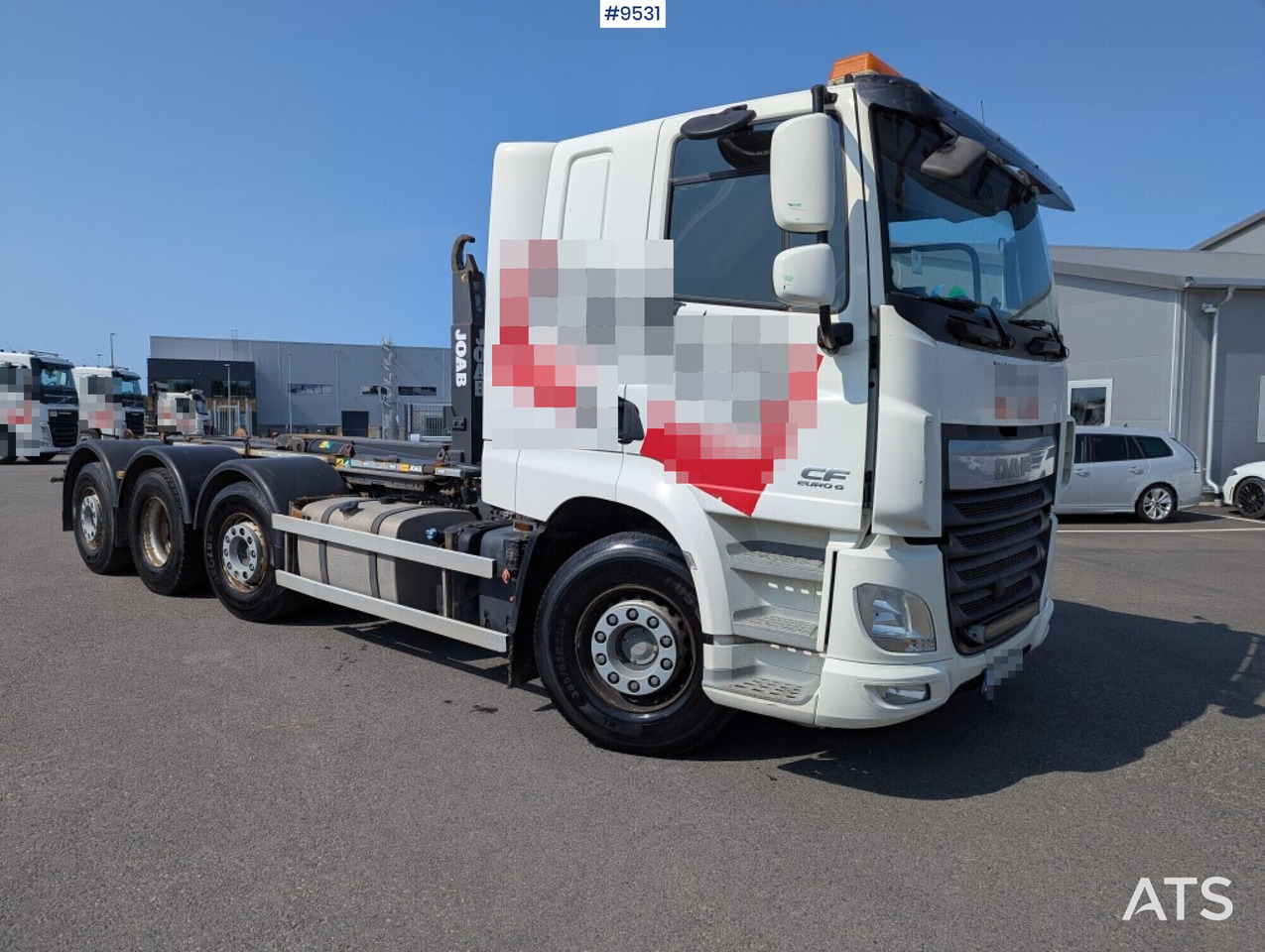 Hooklift Truck Daf FAQ CF510Z 8x2 (SEE VIDEO) - Caminhão polibenne: foto 2 Hooklift Truck Daf FAQ CF510Z 8x2 (SEE VIDEO) - Caminhão polibenne: foto 2