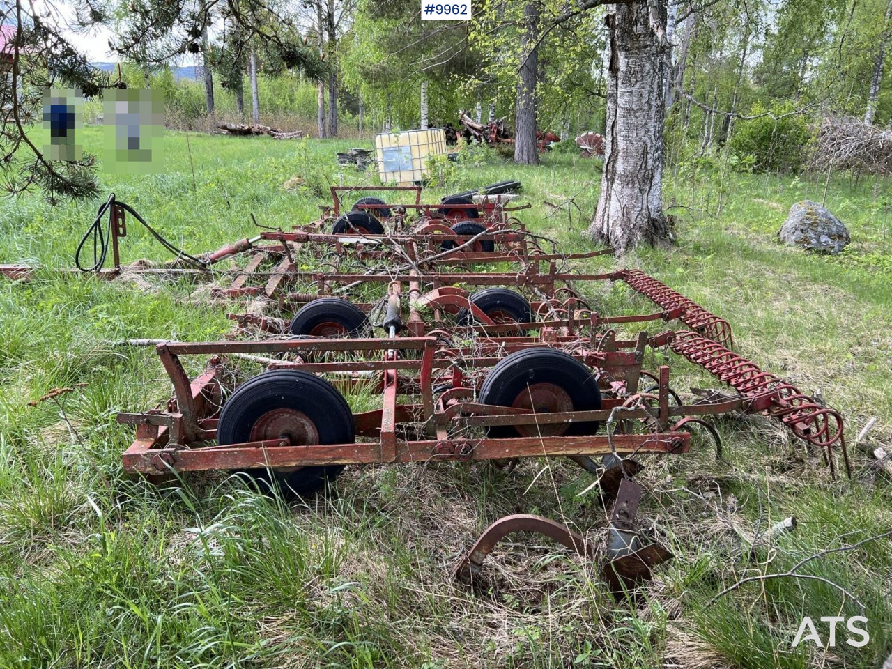 Hydraulic harrow LILLA HARRIE HJH610-3 - Grade: foto 2 Hydraulic harrow LILLA HARRIE HJH610-3 - Grade: foto 2