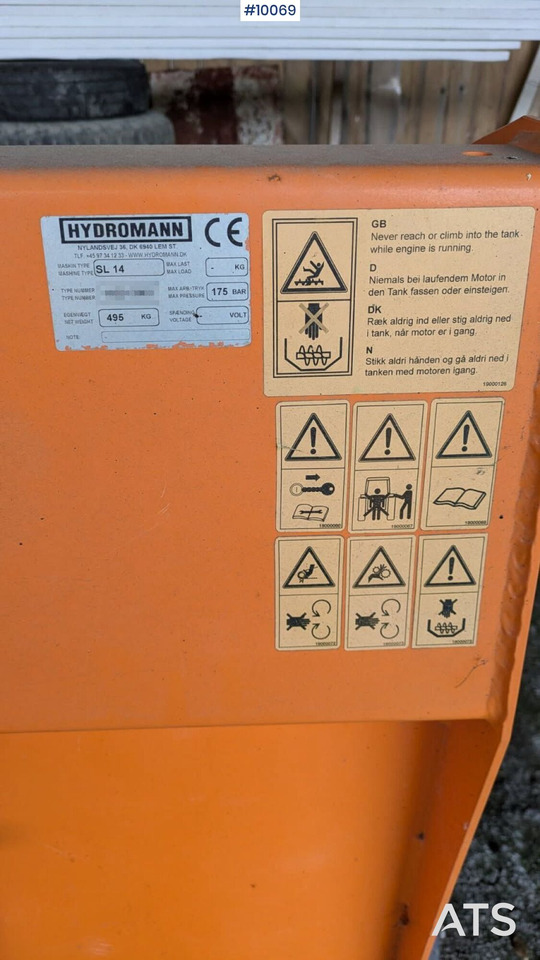 Hydromann SL 14 sand spreader for agricultural tractors - Espalhador de areia/ Sal: foto 5 Hydromann SL 14 sand spreader for agricultural tractors - Espalhador de areia/ Sal: foto 5