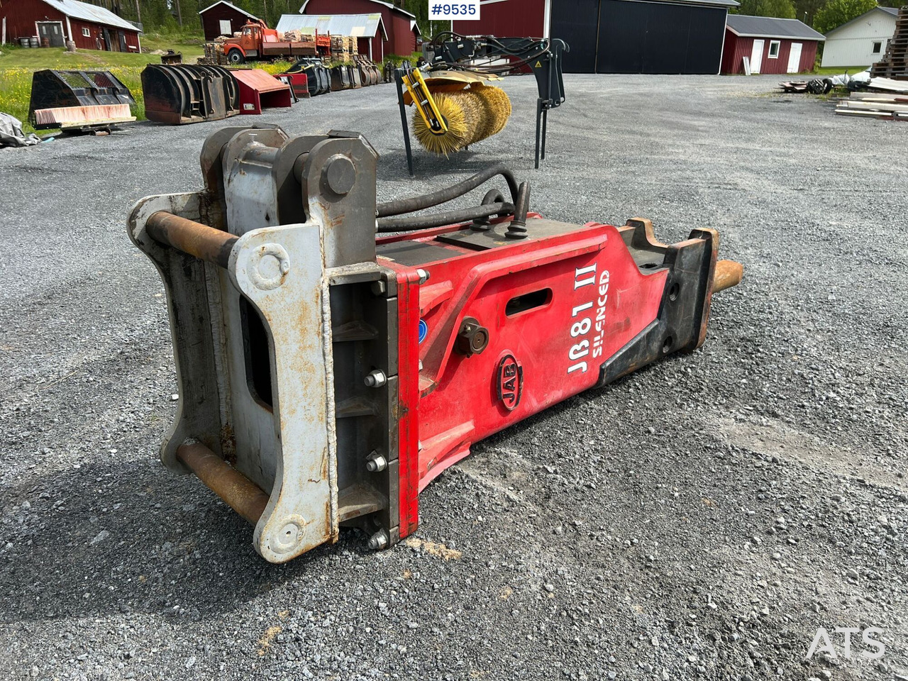 JAB JB81 Hydraulic hammer S70 - Martelo hidráulico de Máquina de construção: foto 3 JAB JB81 Hydraulic hammer S70 - Martelo hidráulico de Máquina de construção: foto 3