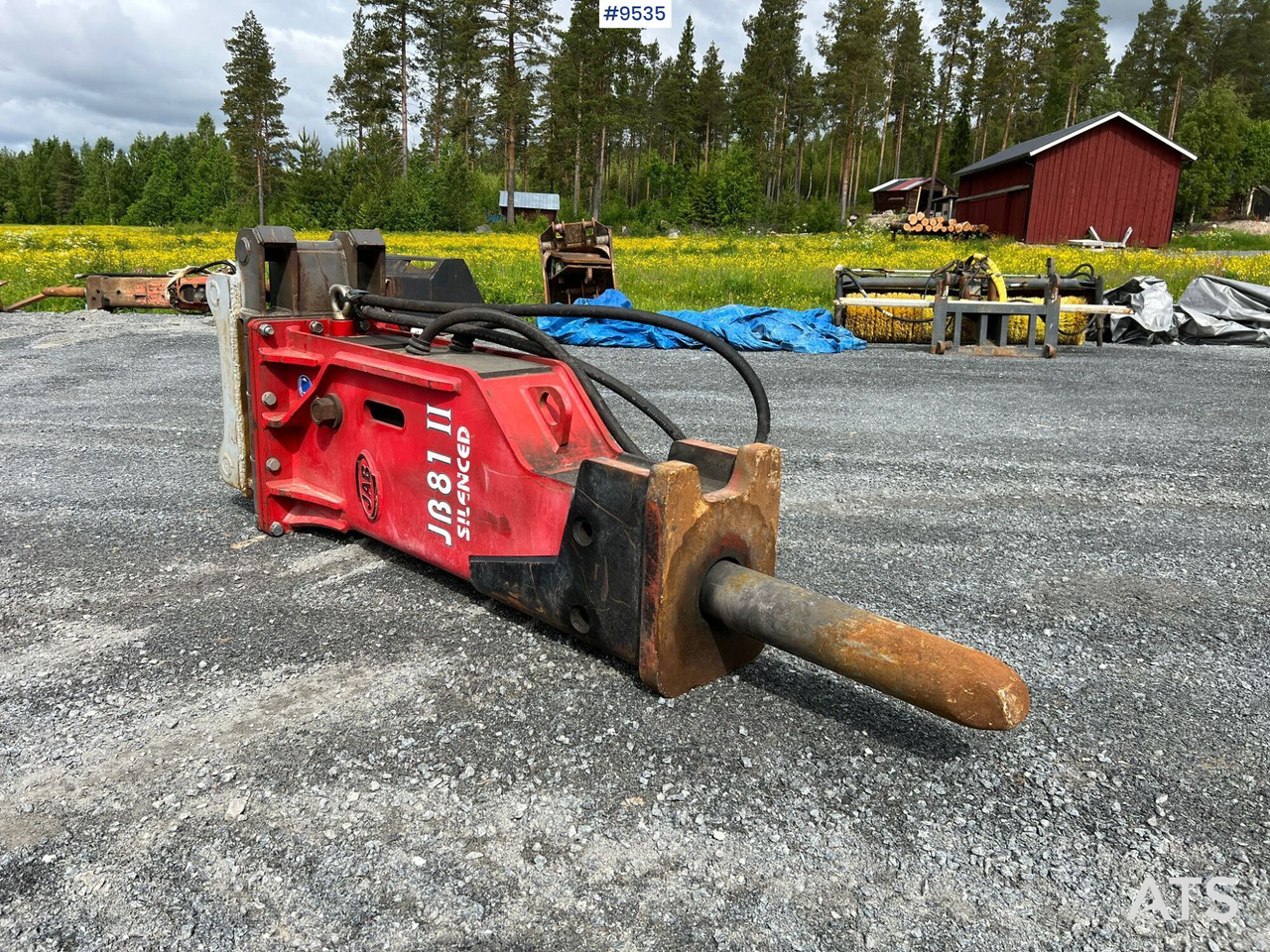 JAB JB81 Hydraulic hammer S70 - Martelo hidráulico de Máquina de construção: foto 2 JAB JB81 Hydraulic hammer S70 - Martelo hidráulico de Máquina de construção: foto 2