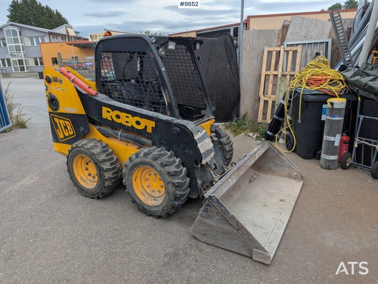 JCB Robot 160 tool carrier with grading bucket - Carregadeira articulada: foto 2 JCB Robot 160 tool carrier with grading bucket - Carregadeira articulada: foto 2