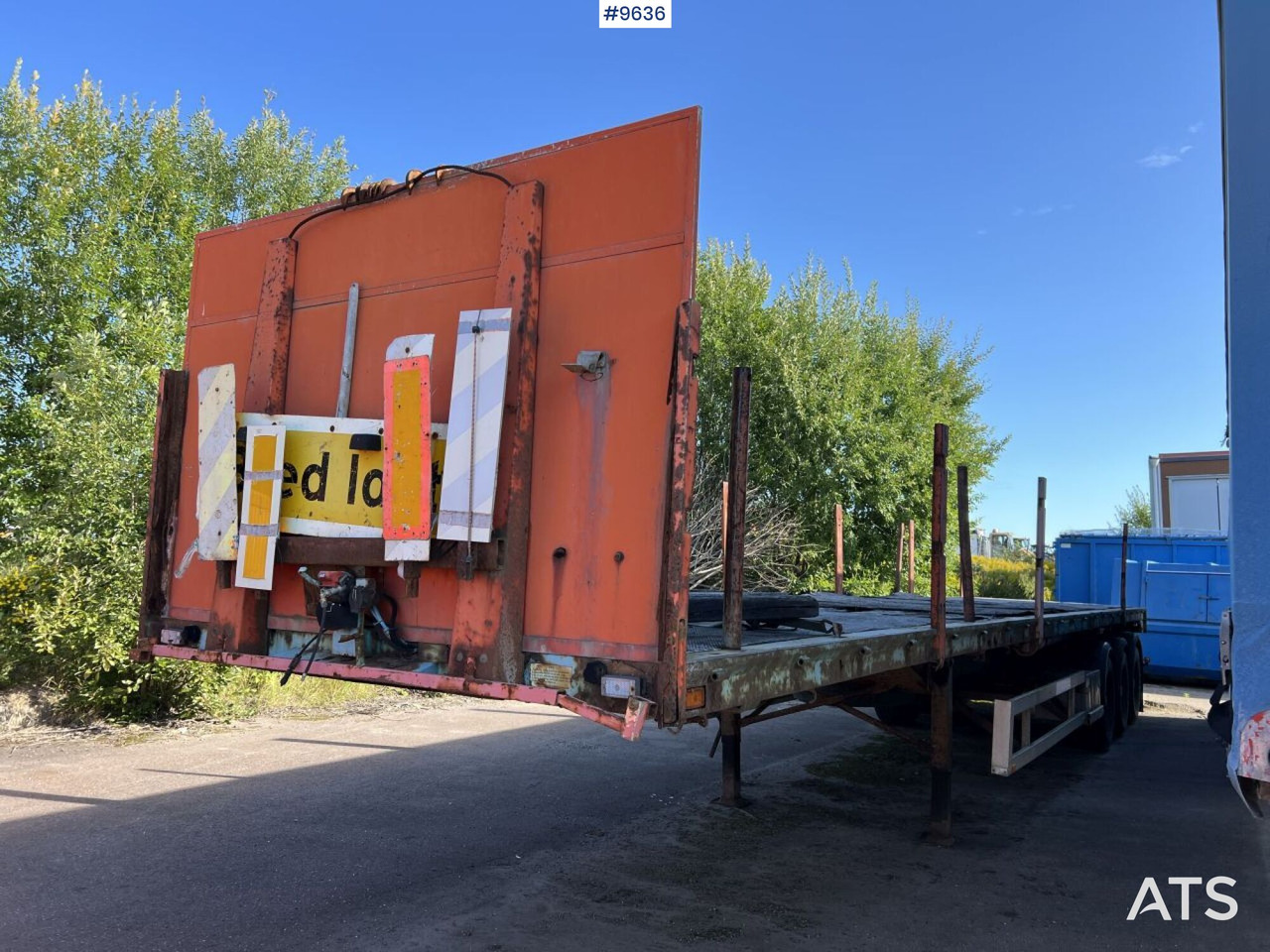 KILAFORS SVTPB3 129 trailer, Rep Objekt - Semi-reboque plataforma/ Caixa aberta: foto 4 KILAFORS SVTPB3 129 trailer, Rep Objekt - Semi-reboque plataforma/ Caixa aberta: foto 4