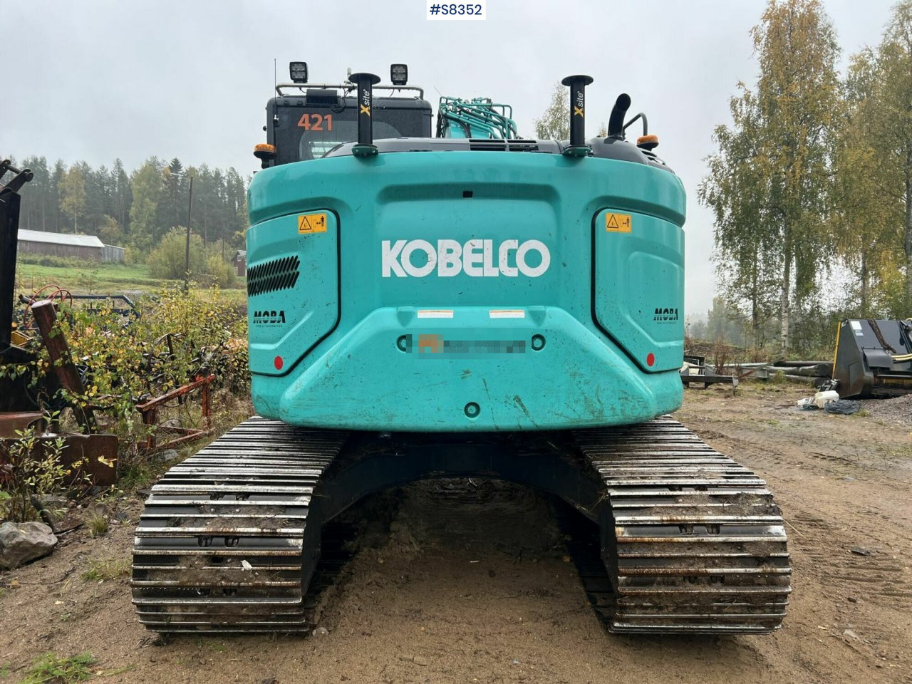 Escavadora de rastos KOBELCO SK140 SRLC-7 with Trejon Cutting unit and Engcon tiltrotator (SEE VIDEO): foto 12 Escavadora de rastos KOBELCO SK140 SRLC-7 with Trejon Cutting unit and Engcon tiltrotator (SEE VIDEO): foto 12