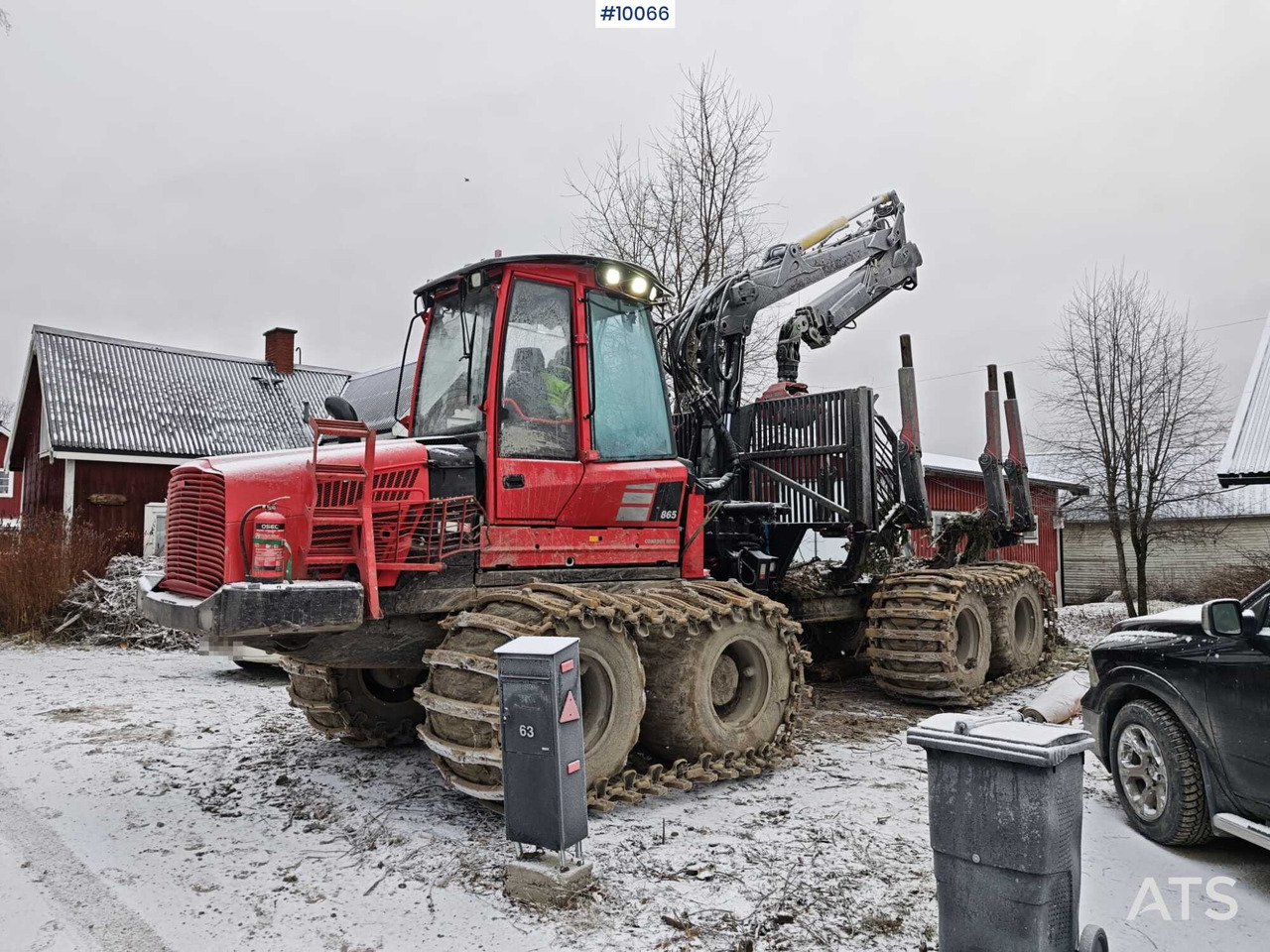 KOMATSU 865 Forwarder - Forwarder: foto 1 KOMATSU 865 Forwarder - Forwarder: foto 1